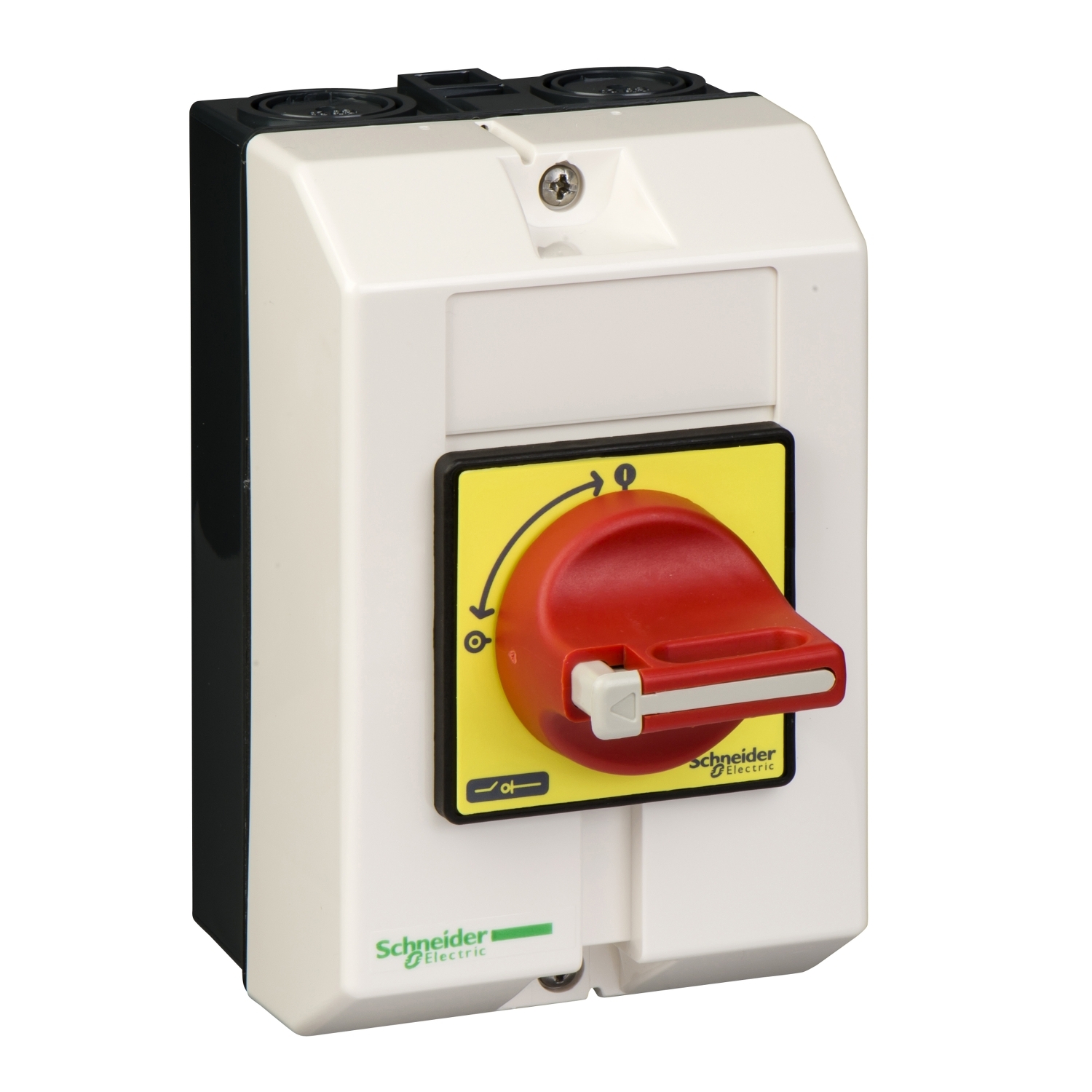 Schneider Electric Non-Fusible Disconnect Switch; 3-Pole; 20A; Enclosed; NEMA 4; Rotary; Selector Switch; UL 508